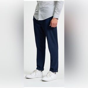 Ben Sherman NWT Mens 34x32 Navy Blazer Blue Pants Slim Fit BS42WB008 NWT $89